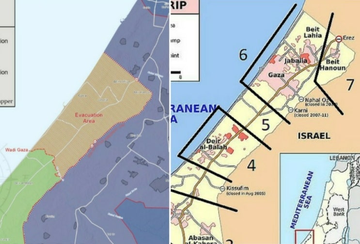 <b>이스라엘</b>,  'Wadi' Gaza 북쪽 <b>주민</b> '퇴거' 통첩 / 소규모... 