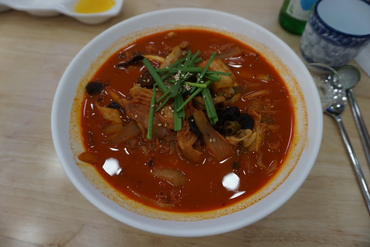  수지 불맛 고기짬뽕은 여기가 제대로인 교동짬뽕