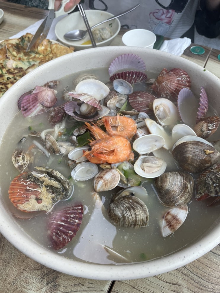  (소래포구역) 해물 듬뿍 담긴 칼국수 맛집!!