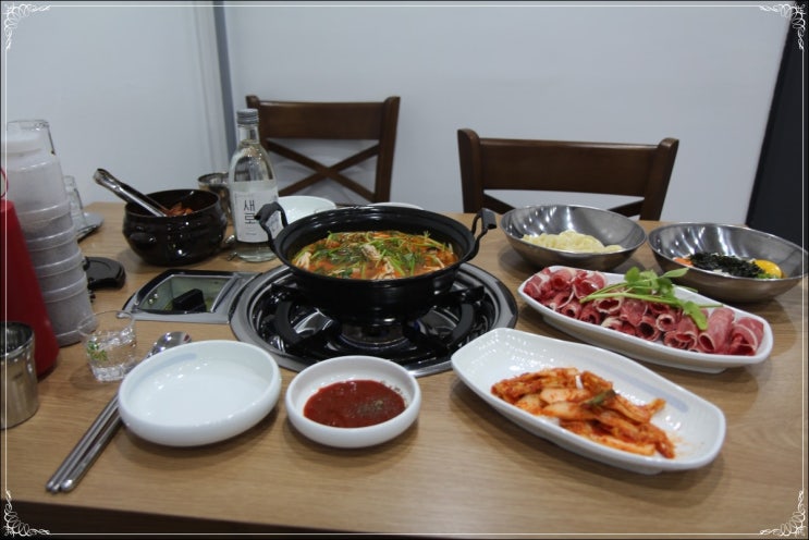  신용산역 미나리 샤브샤브 맛집  청도미나리식당