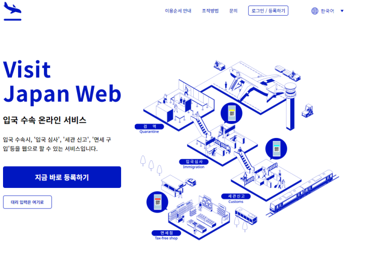  [일본여행자료] Visit Japan Web 등록하고 QR코드 받기