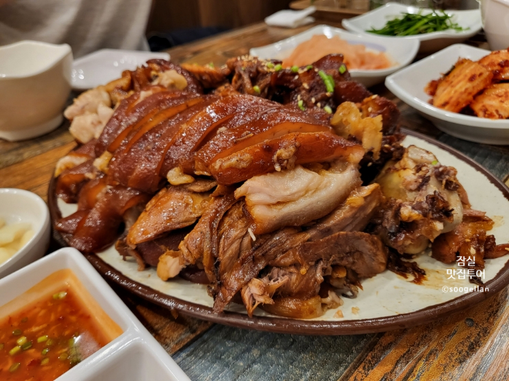  뽕족 방이동 맛집 | 방이동에 새로 생긴 선릉 족발 맛집