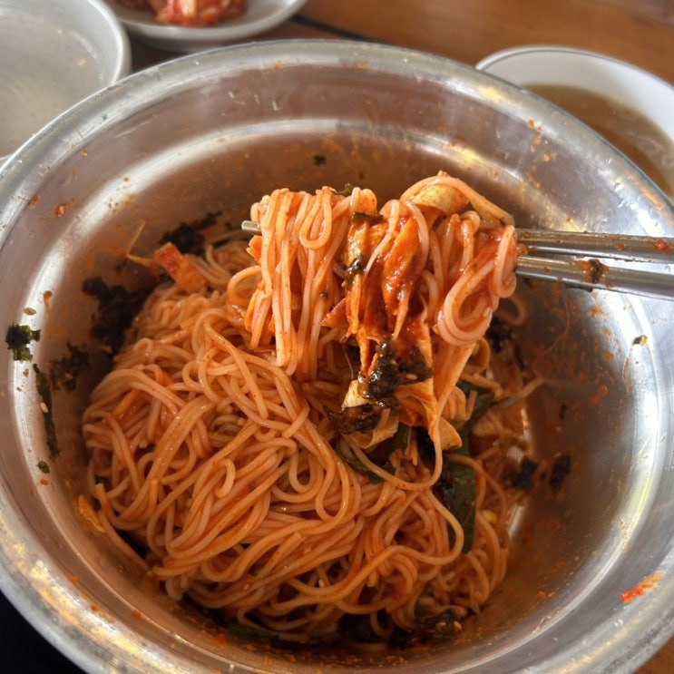  [ 황태비빔국수 남양주 전라국수 ]