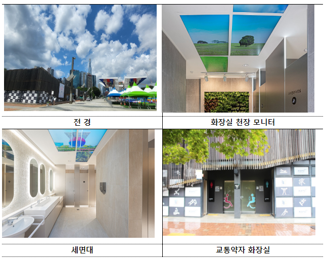 ‘올림픽공원 평화의문 B화장실’, 아름다운 화장실 대상 수상 ‘올림픽공원 평화의문 B화장실’, 아름다운 화장실 대상 수상