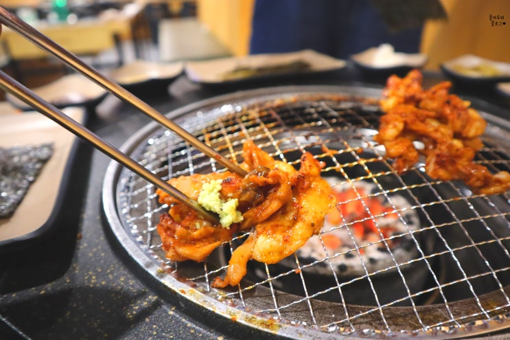 봉명동고기집 팔각도 대전가족외식 닭구이 맛집