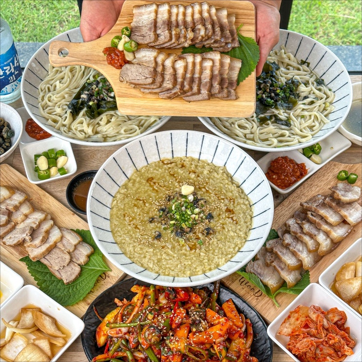  오션뷰 제주 맛집 칼국수맛집 제주보말칼국수 남순이네국수