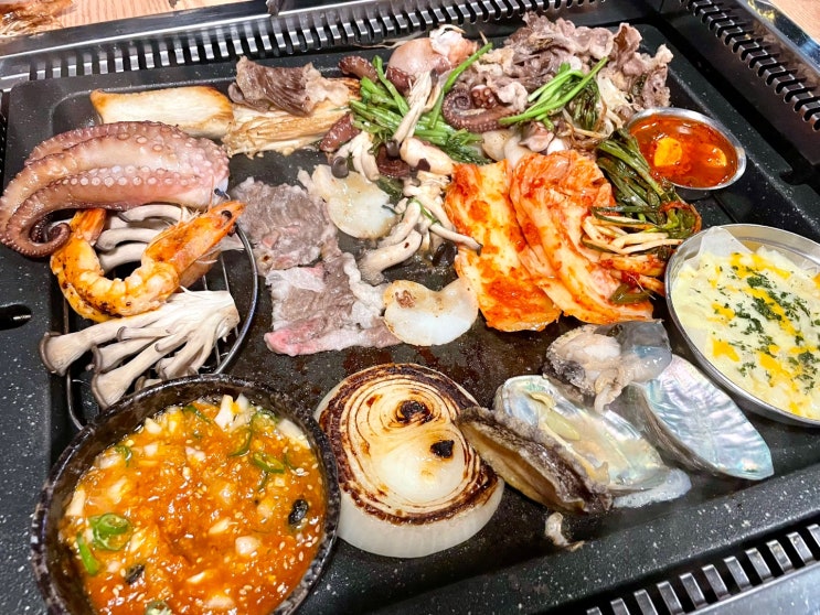  현지인 맛집 여수해물삼합 차돌박이 추천 ' 여천 시골집 '