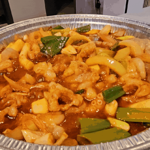  매콤한 국물이 맛있는 동탄 국민 낙곱새