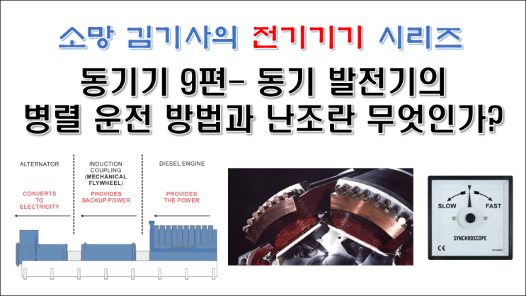  동기기 9편 - 동기 발전기의 병렬 운전 방법과 난조란 무엇인가?