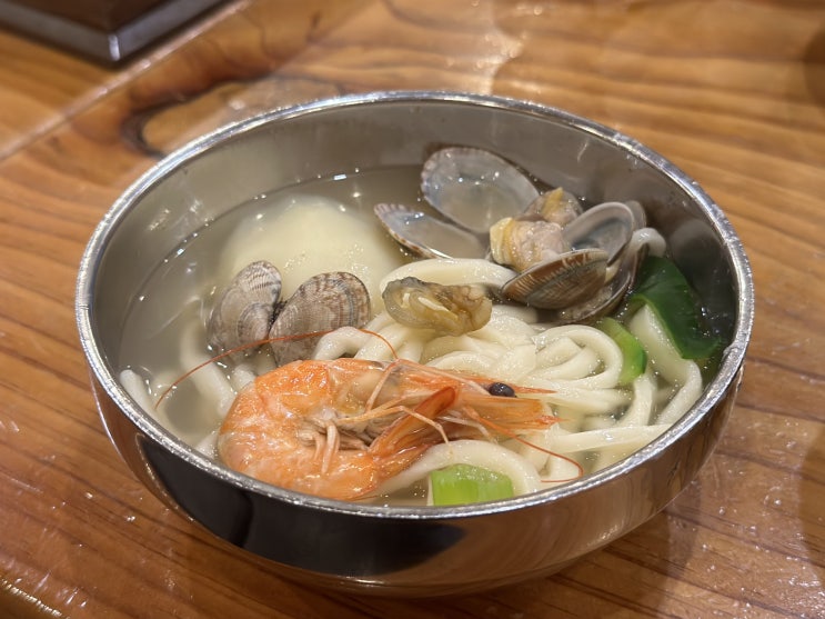  부천 작동 맛집 가성비 좋은 작동홍두깨칼국수