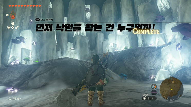  [젤다의 전설 왕국의 눈물] - 왕눈/미니 챌린지/먼저 낙원을 찾는 건 누구일까!