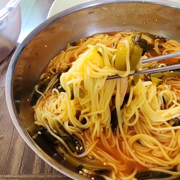 기장 열무국수 맛있는집 시골의맛
