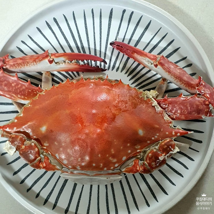  꽃게찜 만들기 손질 찜기 찌는 시간 만드는 방법 황금레시피