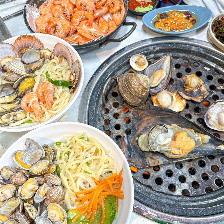  조개구이 맛집 이백분조개구이 영흥도맛집