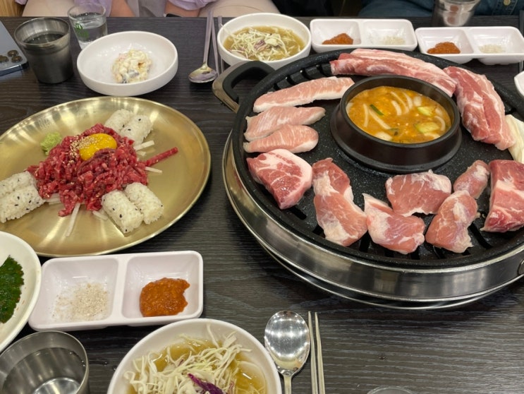  주안 고기맛집 해바라기정육식당 내돈내산 솔직후기