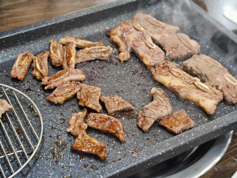 구미 인동 고기맛집 태백산맥 소갈빗살 LA갈비