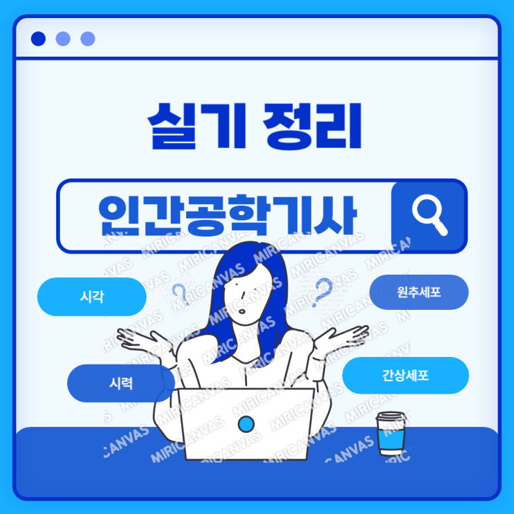  인간공학기사 실기정리(정량적눈금의 길이, 시각, 시력, 대비, 원추세포, 간상세포, 광삼효과, 조명, 시각적표시장치,명시성, 가독성, 암순응, 명순응, 사정효과)