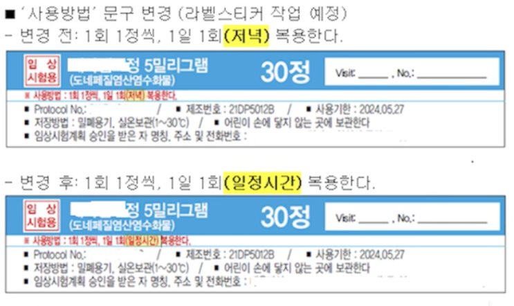  임상시험용 의약품 (IP) - 상