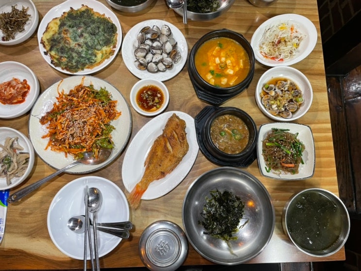  부산 동래구 온천장역 바로앞 깔끔하고 조용한 꼬막정식맛집 "1박2일별교꼬막촌" 내돈내산 솔직후기