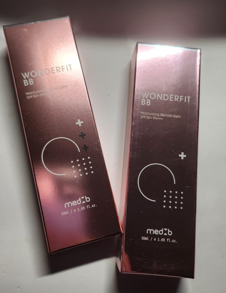  메드비 원더핏 비비크림 피부커버되는선크림 처럼 사용가능!