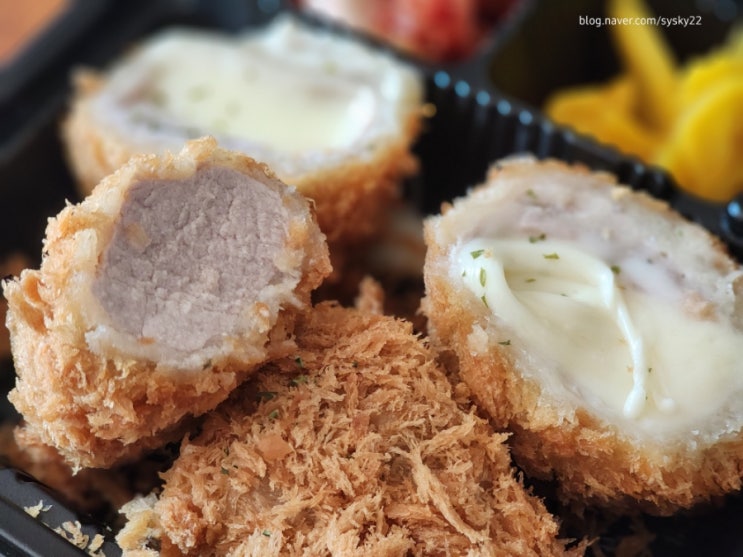  3cm 두께 돈카츠 육즙 팡팡! 파주돈카츠맛집 카츠백 파주점
