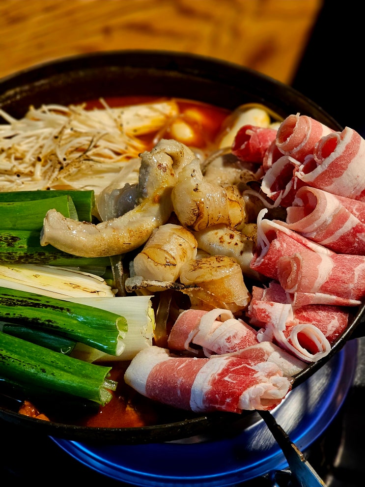  창식당 동탄 곱창 북광장 맛집 곱도리탕 푸짐해