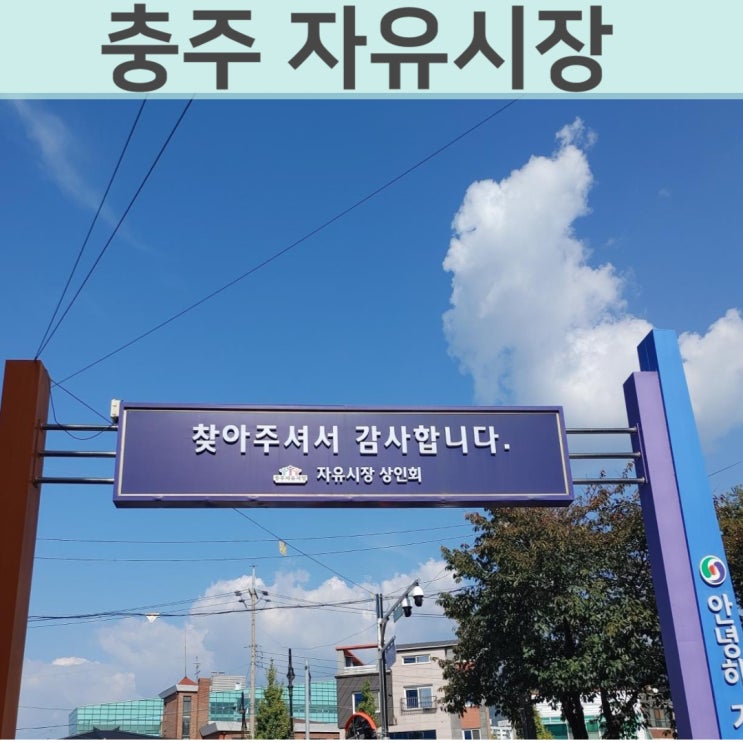  충주여행 4탄 자유시장