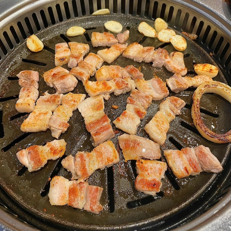 광주 쌍촌동 삼겹살 맛집 보성녹돈 (반찬이 푸짐하고 맛있음)