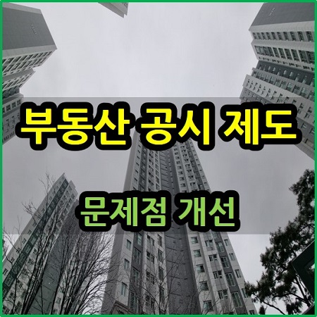  부동산 공시 제도 문제점 개선