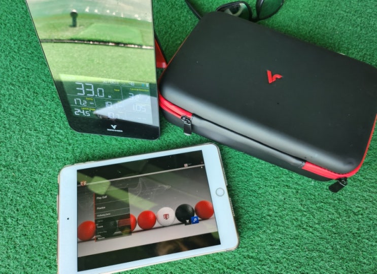 보이스캐디 SC4 론치 모니터 사용 후기 총평 - 나만의 전용 스크린 골프 연습장을 만들어주는 다기능 휴대용 골프 스윙 분석기