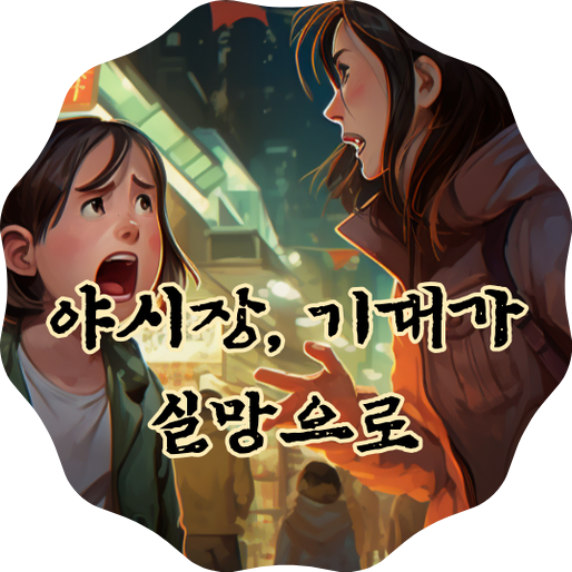  야시장, 기대가 실망으로