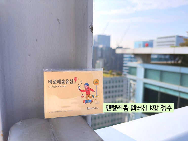 KT선불유심 칩 가격 및 개통 방법