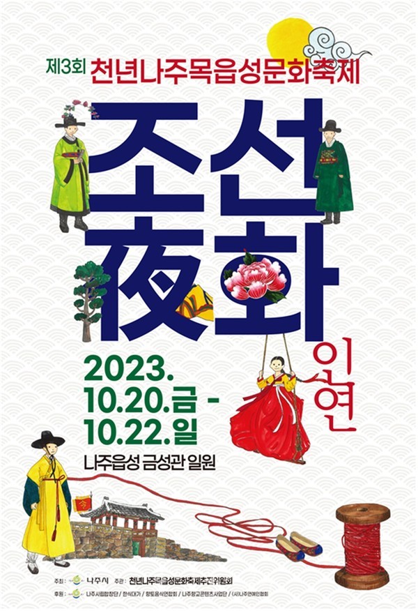  천년 목사고을 나주 배경, 제3회 천년나주목읍성문화축제 20~22일 개최