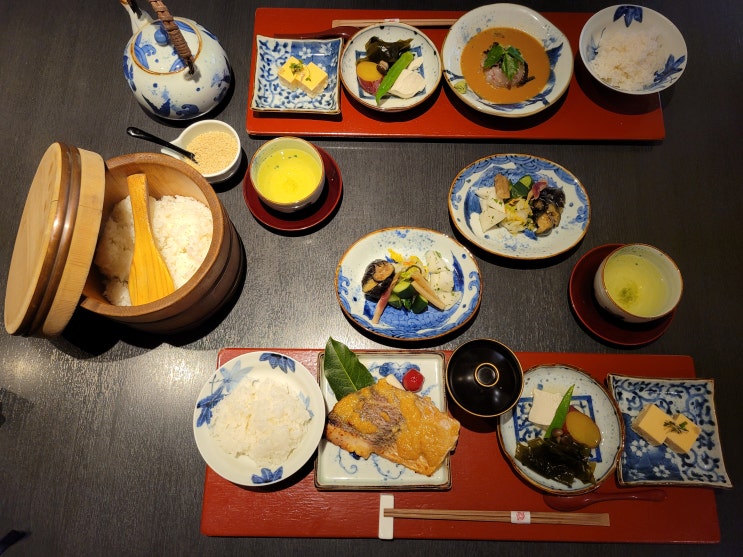아라시야마에 가면 먹어야 할 음식 / 도미 오차즈케 / 교토라떼