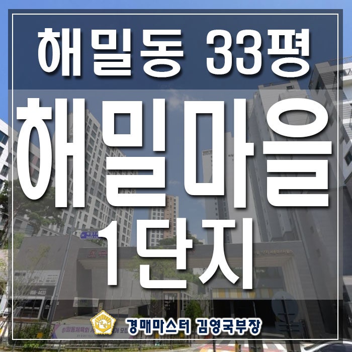 <b>세종신축아파트</b>경매물건 해밀마을1단지 마스터힐스33평