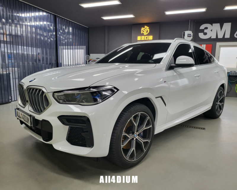 천안랩핑 BMW X6 고객 만족도가 최우선인 전체랩핑 잘하는샵 / [올포디움 천안아산 본점]