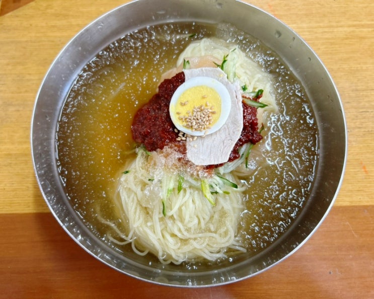  [울산 남구 무거동 맛집] 삼산밀면칼국수전문 무거직영점 | 물밀면 곱배기