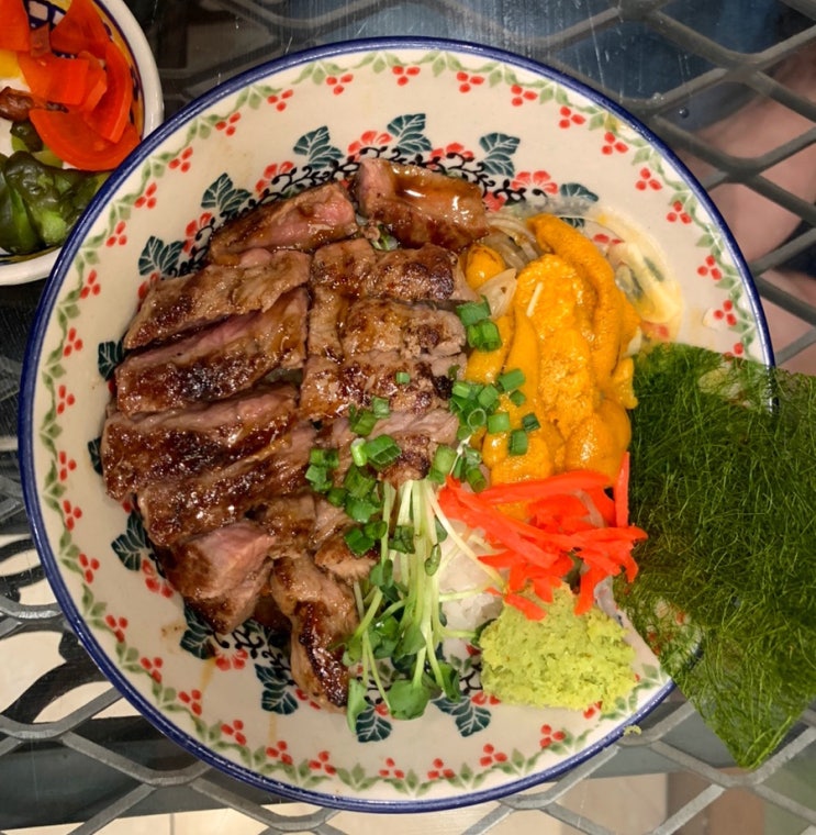  대전 맛집 미도인 스테이크 덮밥 탄탄멘
