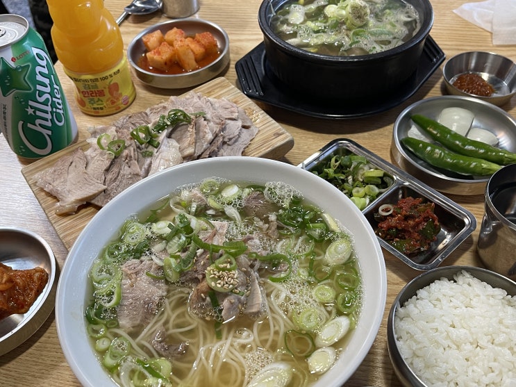  제주도 도민 맛집 올레시장 고기국수 고씨네천지국수