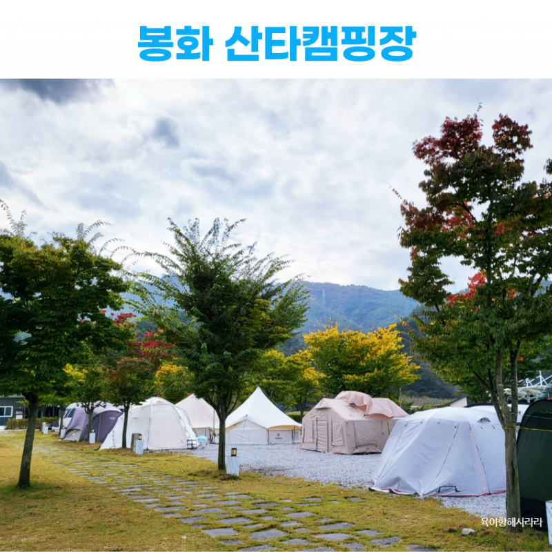 산타마을 봉화 여행 산타캠핑장 아이와 가볼만한 곳