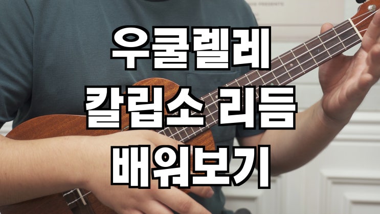  우쿨렐레 8비트 반주, 칼립소 리듬에 대해 알아보기