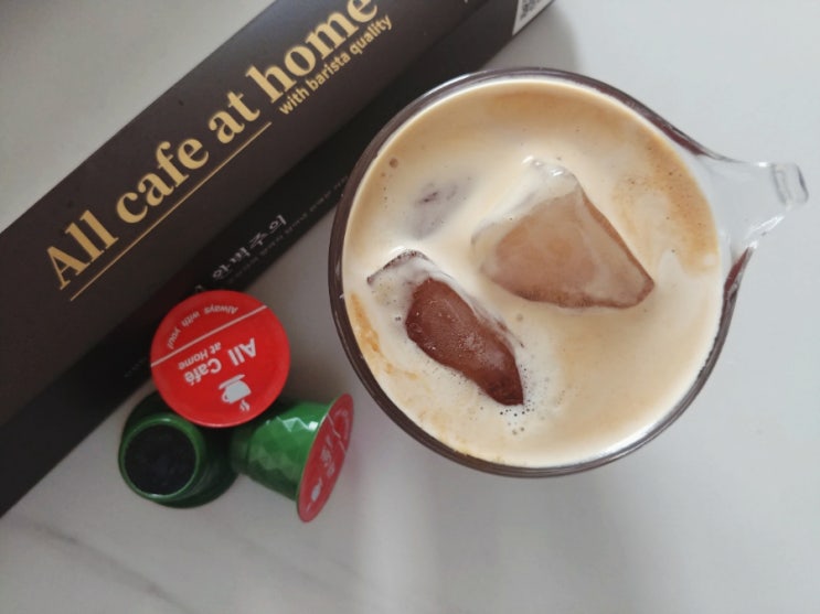  올카페앳홈 네스프레소커피캡슐