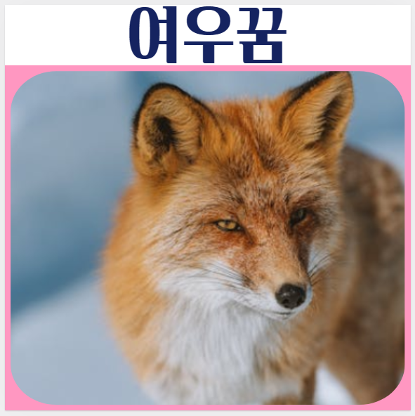  여우 꿈, 흰 여우가 집으로 들어오는, 붉은여우 꿈해몽