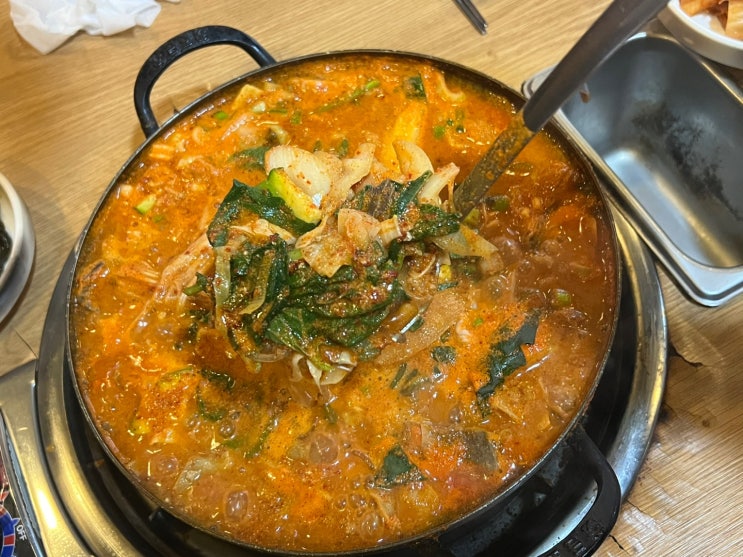  광주곱창 맛집 화정동 곱창마당 든든한 곱창전골 먹고 왔어요