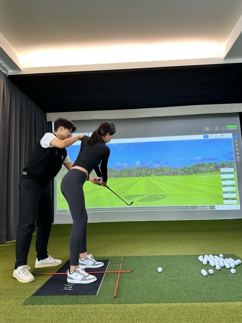 분당 서현 골프레슨 1:1프리미엄 레슨 페이스골프 LPGA김송희 프로