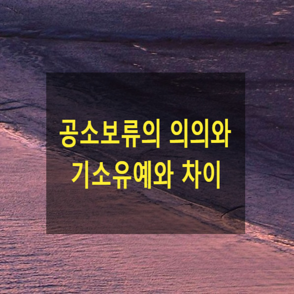  공소보류의 의의와 기소유예와 차이