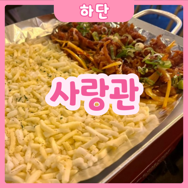 [부산|하단] 사랑관 | 기본안주부터 합격!!! 동아대 뉴트로 술집추천!