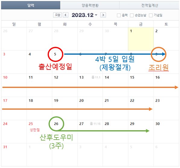 산후/산모도우미 5일? 10일? 15일? 뭐가 좋을까. (산모신생아건강관리 중위소득 150%)