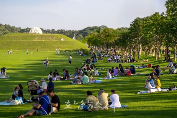  순천 오천그린광장, 2023녹색도시 우수사례 공모에 우수상 수상