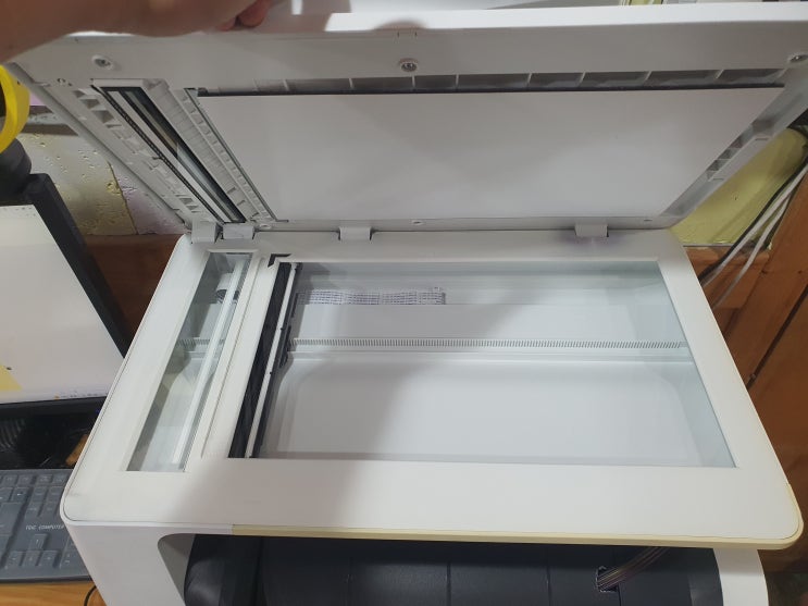  양천구 복합기렌탈 컬러복합기 hp8730 점검후기